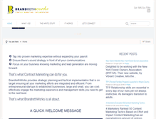 Tablet Screenshot of brandrethworks.com